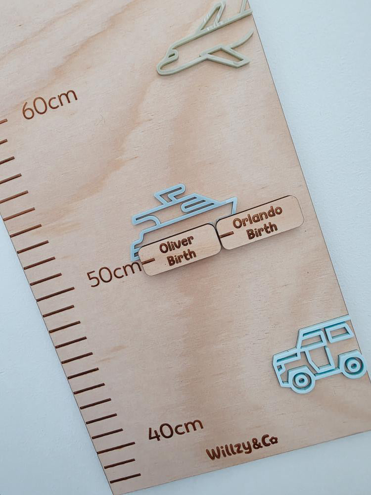 Height Chart Markers