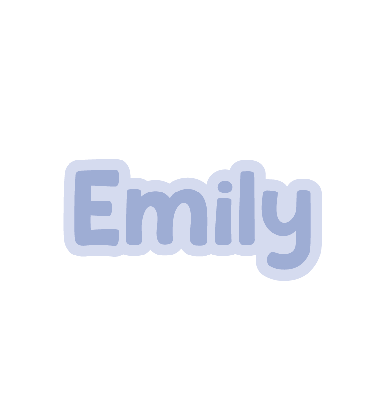 Double Layer Name Wall Plaque