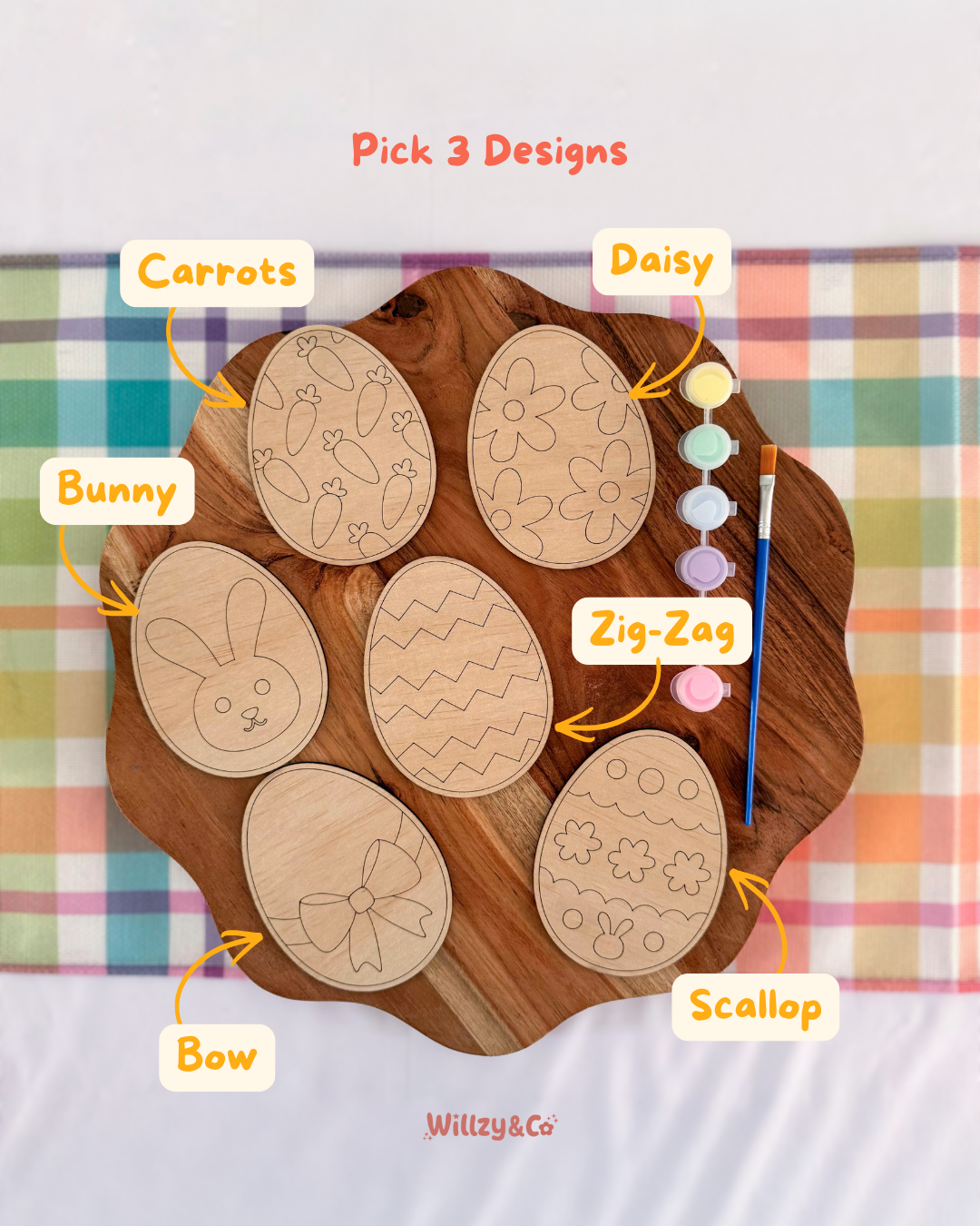 Easter Egg Painting Kit - 3 Pack