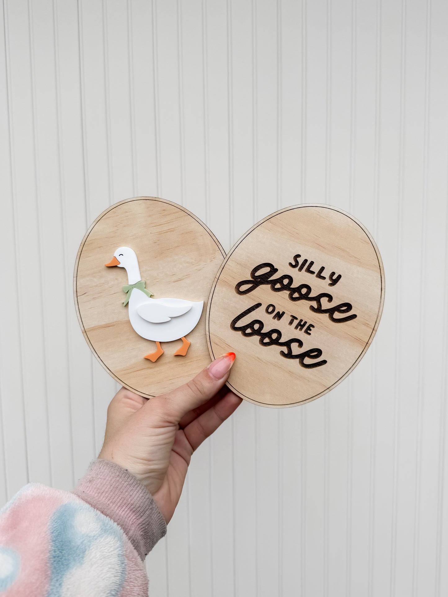 Hello, I’m Gilbert – Goose Plaque