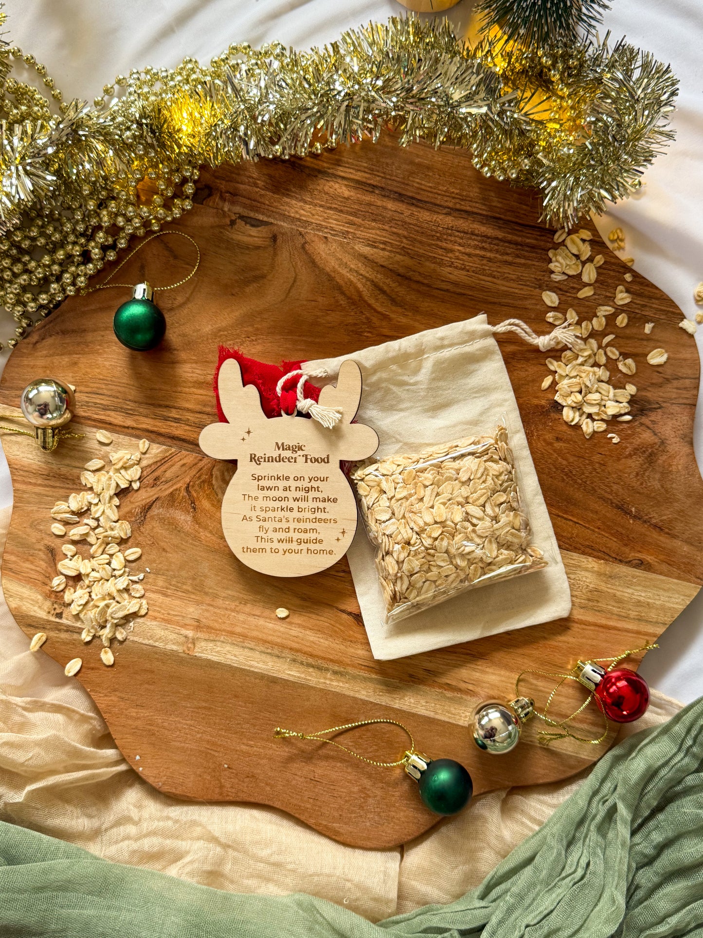 Reindeer Food with Magical Special Tag
