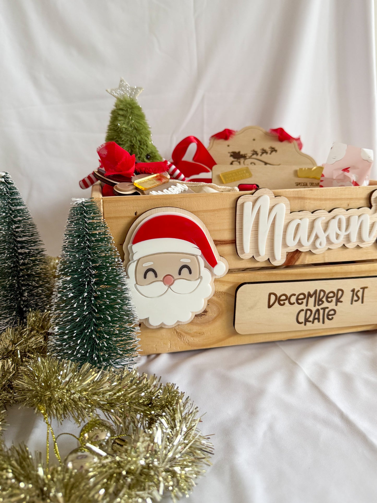 Personalised Christmas Crate Bundle
