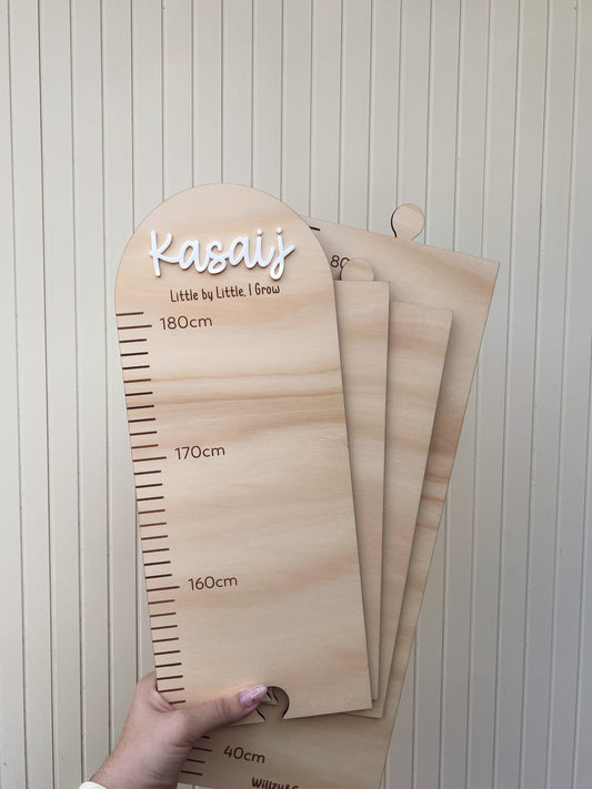 The Classic Height Chart