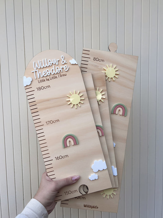 Hello Sunshine – Sunny Sky Height Chart