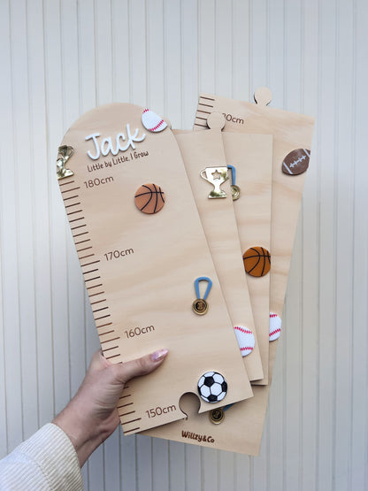 Game On – Sports Height Chart
