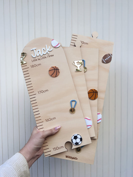 Game On – Sports Height Chart