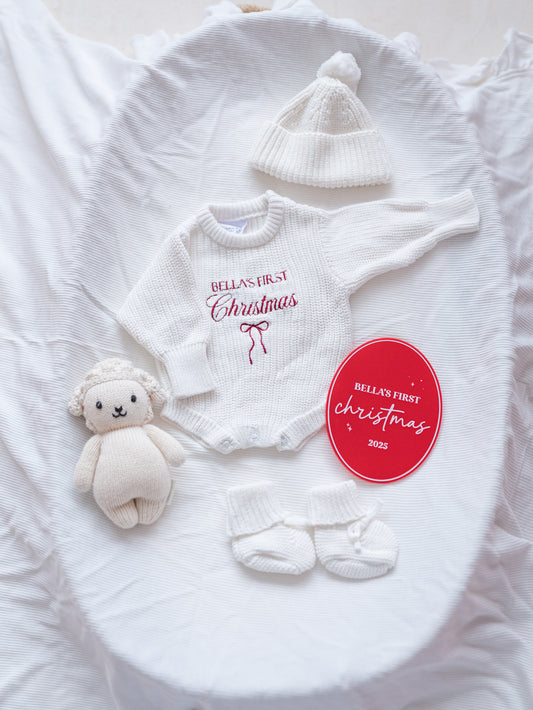 Personalised My First Christmas Plaques