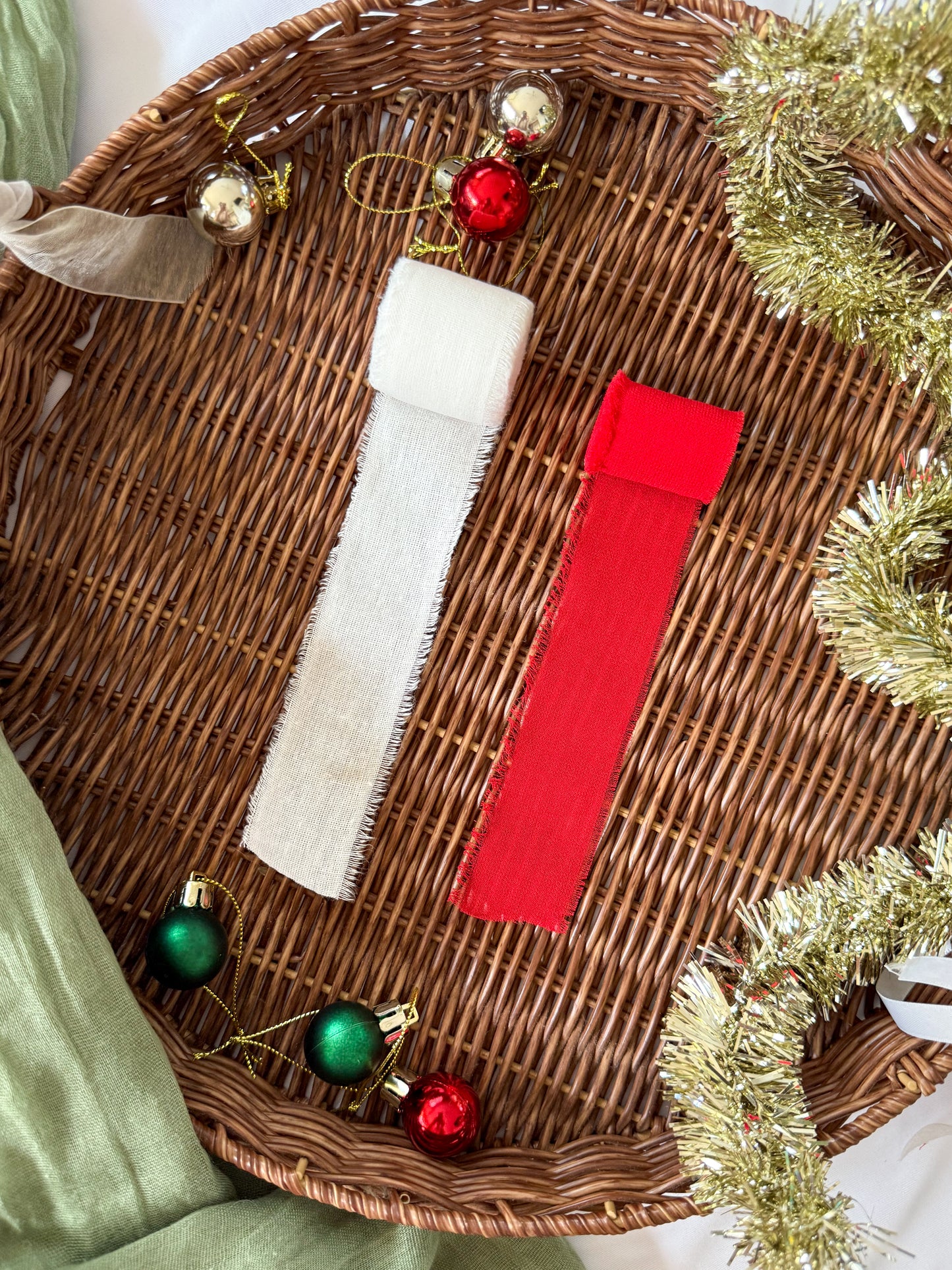 Personalised Wavy Christmas Tag