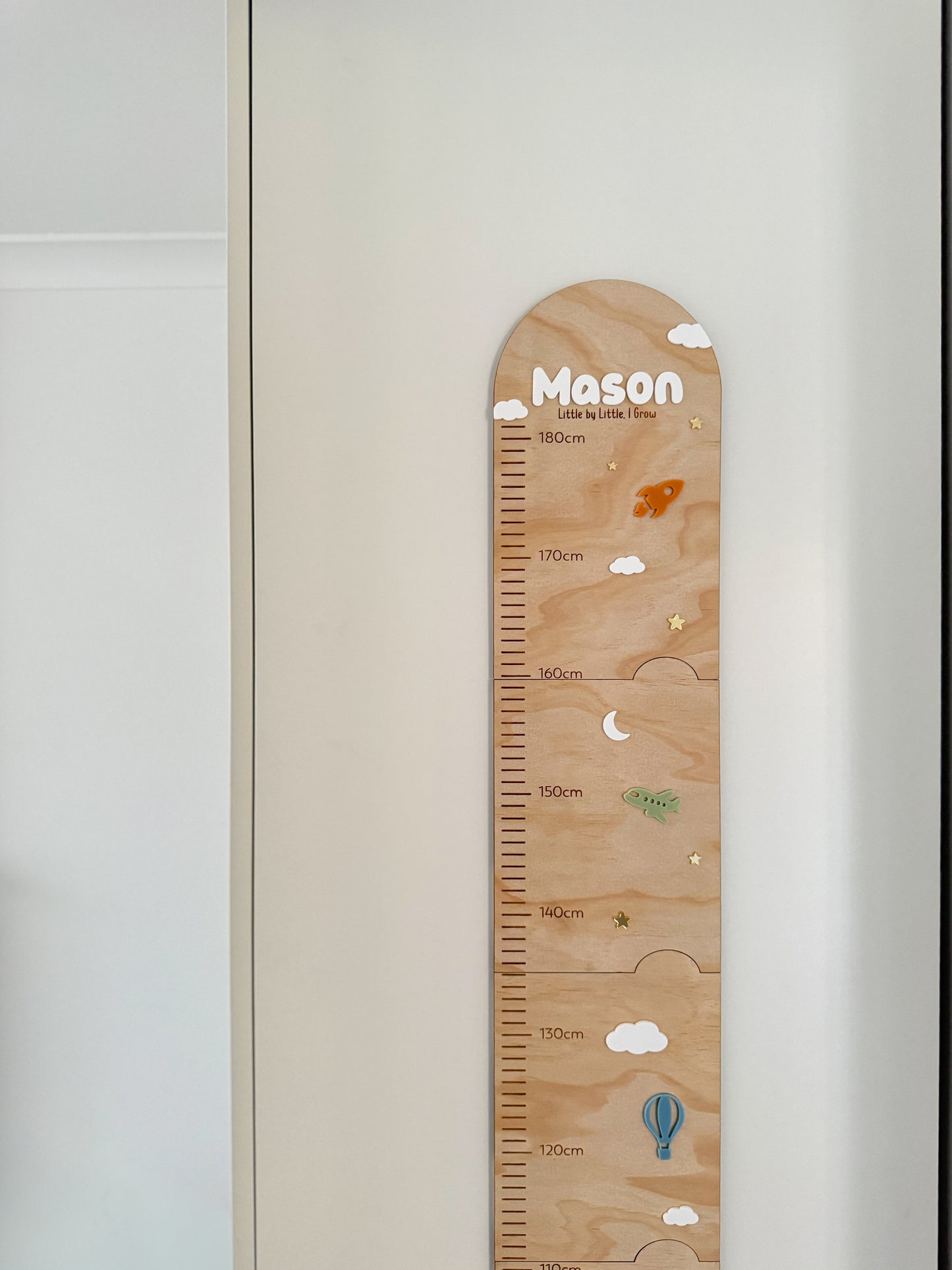 Up, Up & Grow Height Chart