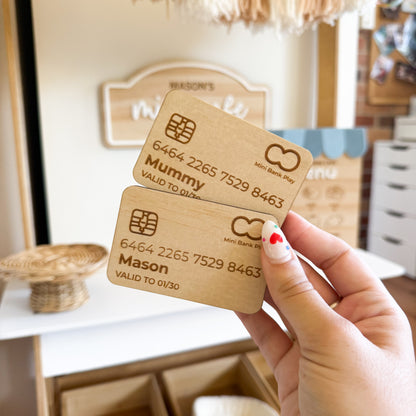 Play EFTPOS Machine with Personalised Bank Card