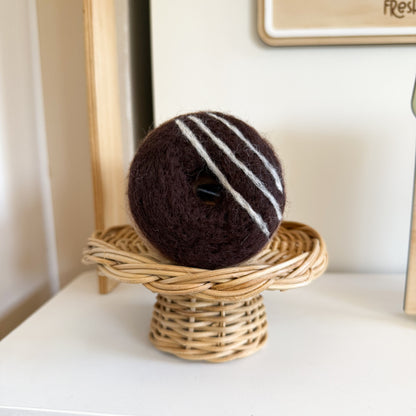 Felt Chocolate Doughnut