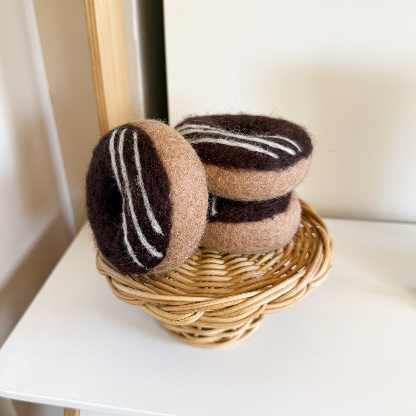 Felt Chocolate Doughnut