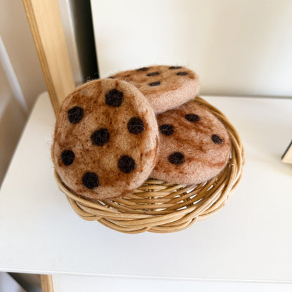 Felt Chocolate Chip Cookie
