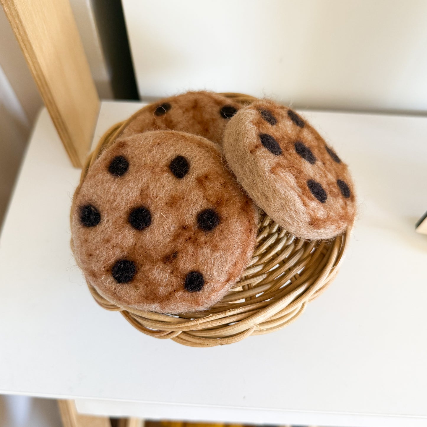 Felt Chocolate Chip Cookie