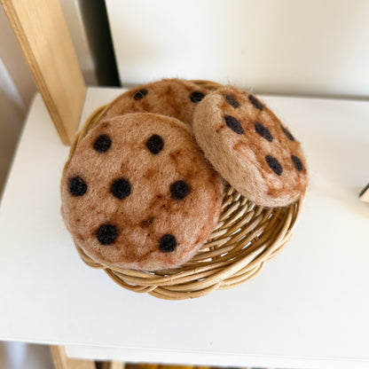 Felt Chocolate Chip Cookie