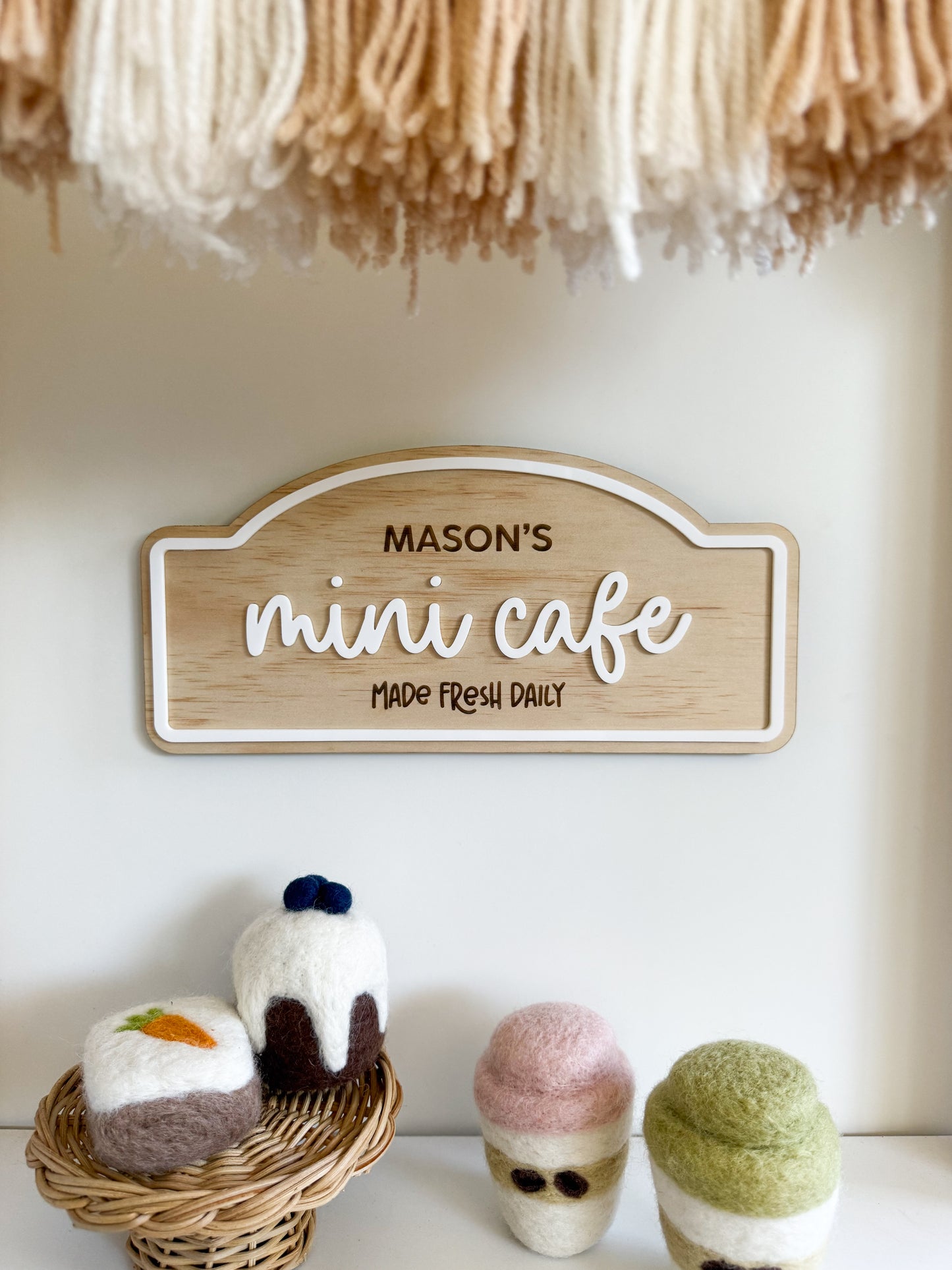 Personalised Cafe Sign