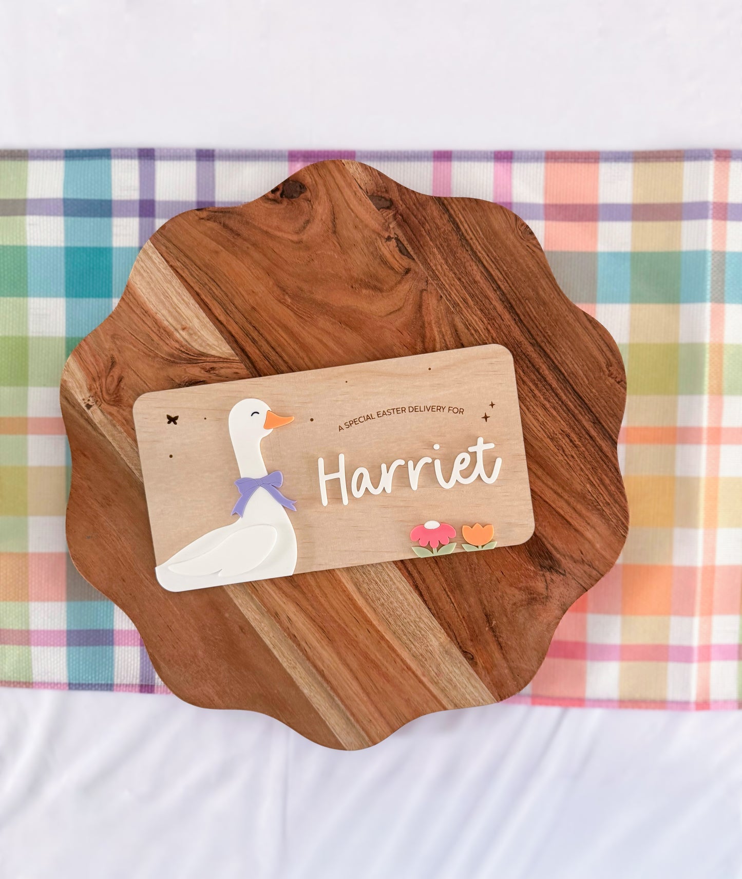 Interchangeable Easter Crate Decorative Plaque