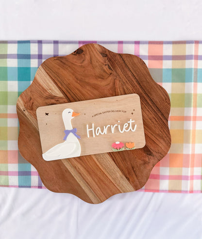 Interchangeable Easter Crate Decorative Plaque