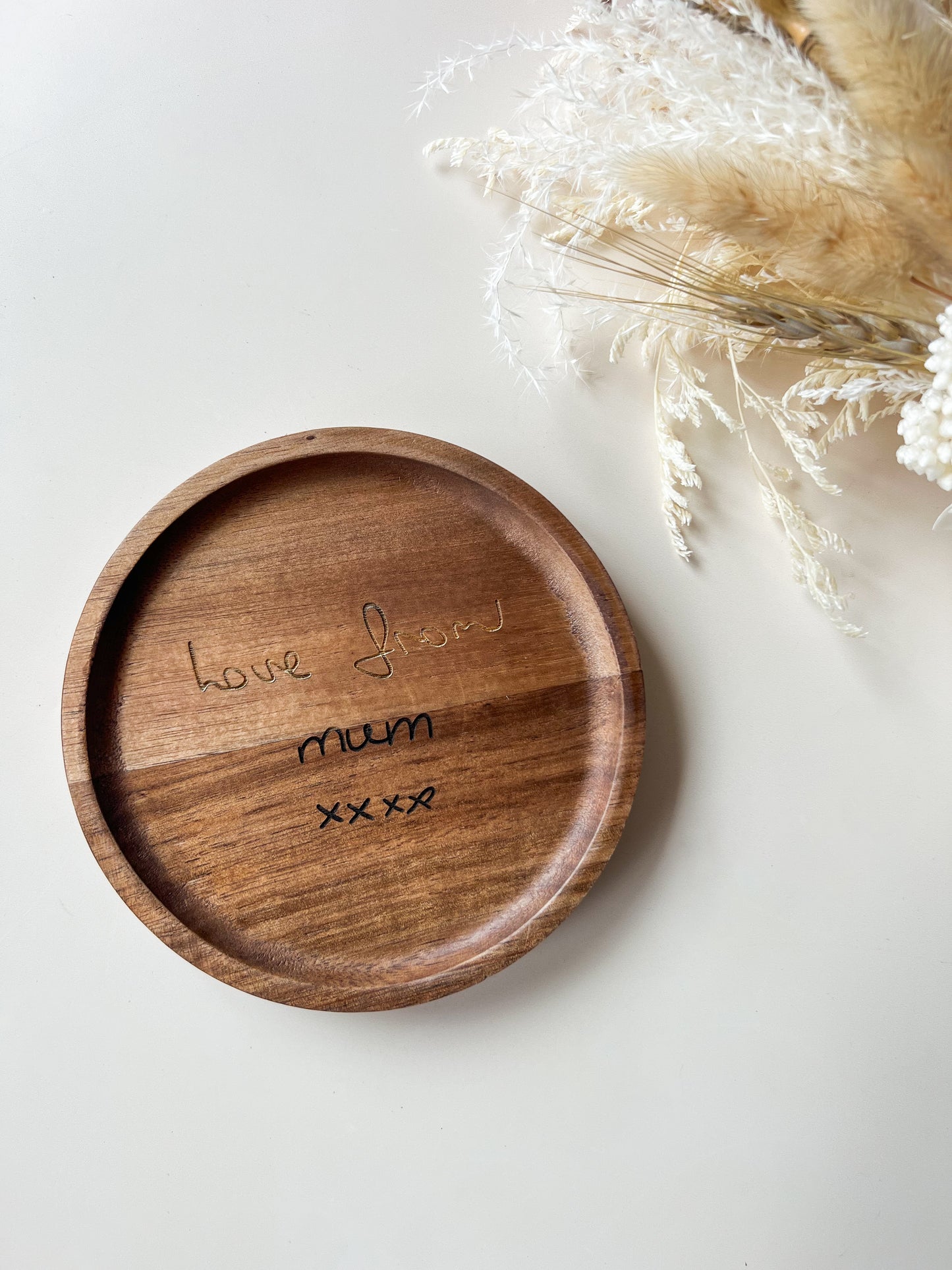 Custom Handwritten Trinket Dish