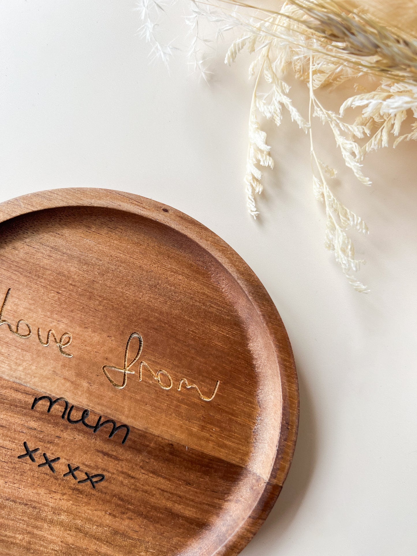 Custom Handwritten Trinket Dish