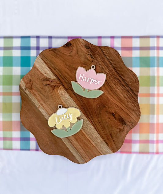 Personalised Flower Tag