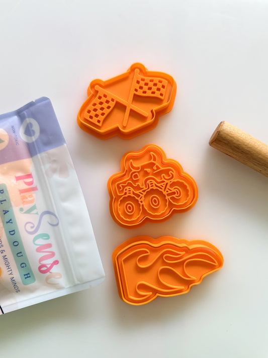 Flame Fury Playdough Cutter Set