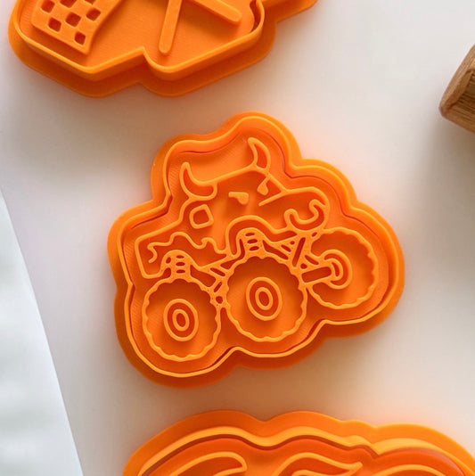 Flame Fury Monster Truck Cutter