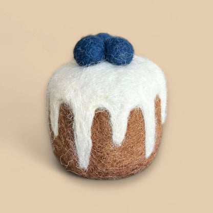 Felt Blueberry Drizzle Cake