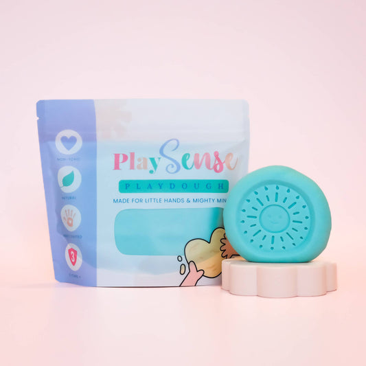 Play Sense Dough | Pastel Blue | Tutti Fruity Scented