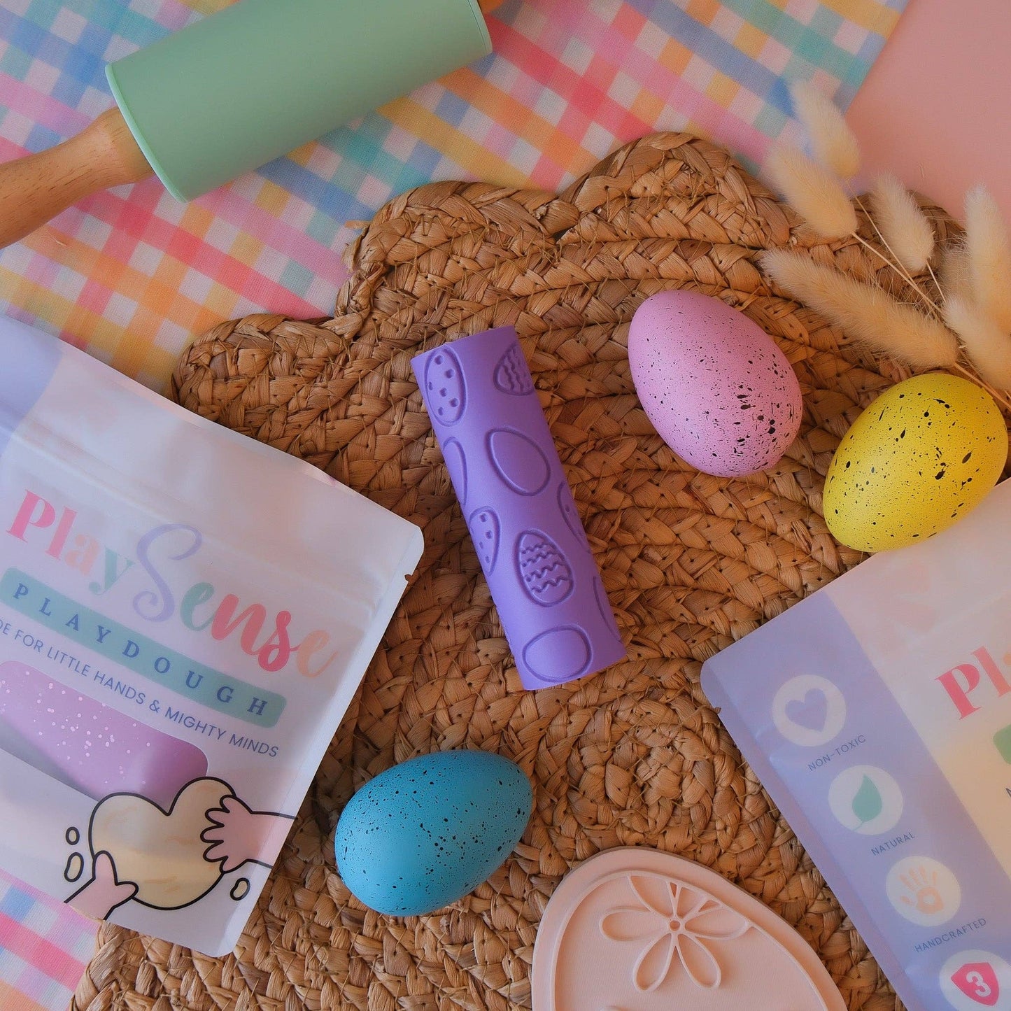 Eco Textured Roller | Easter Eggs
