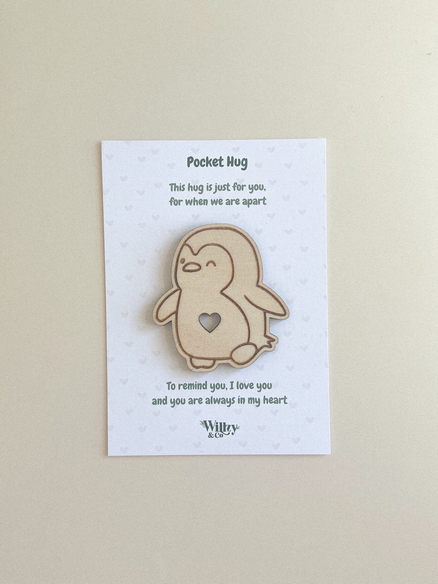 Pocket Hug | Pocket Pet | Back to School | Separation Hug Token