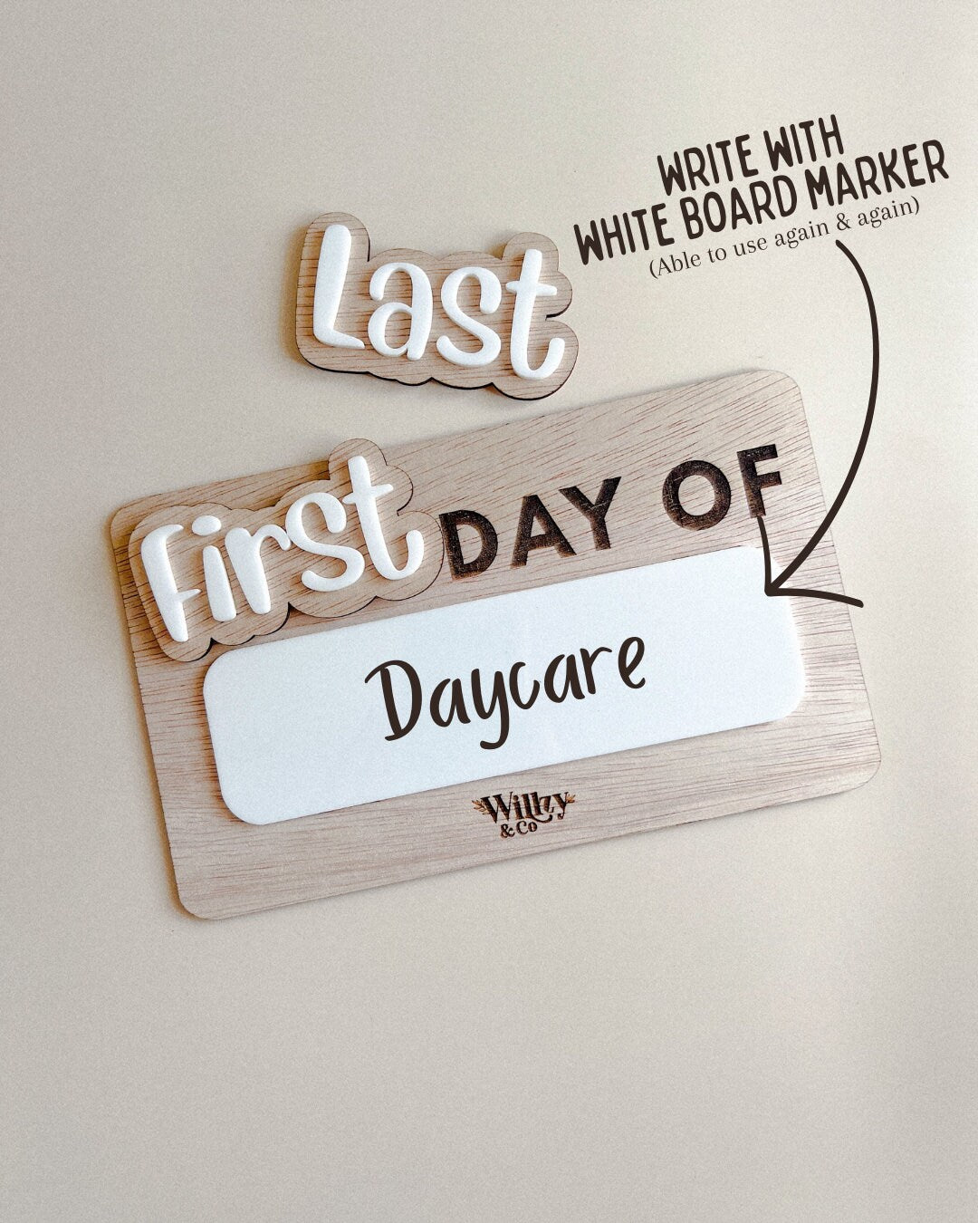 First and Last Day Boards | Back to School Boards | Reusable