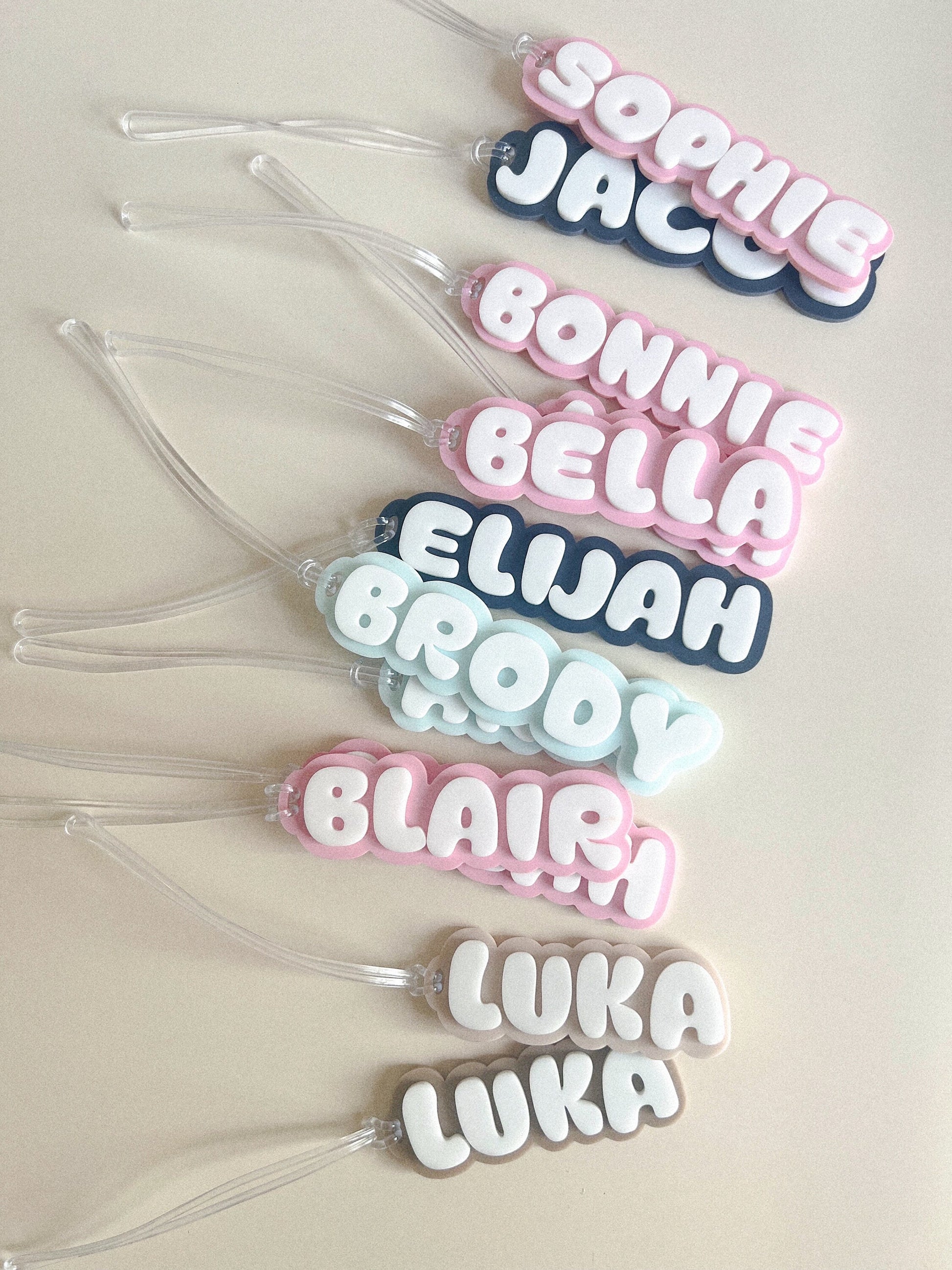 Bag Tags | Back to School | Customisable