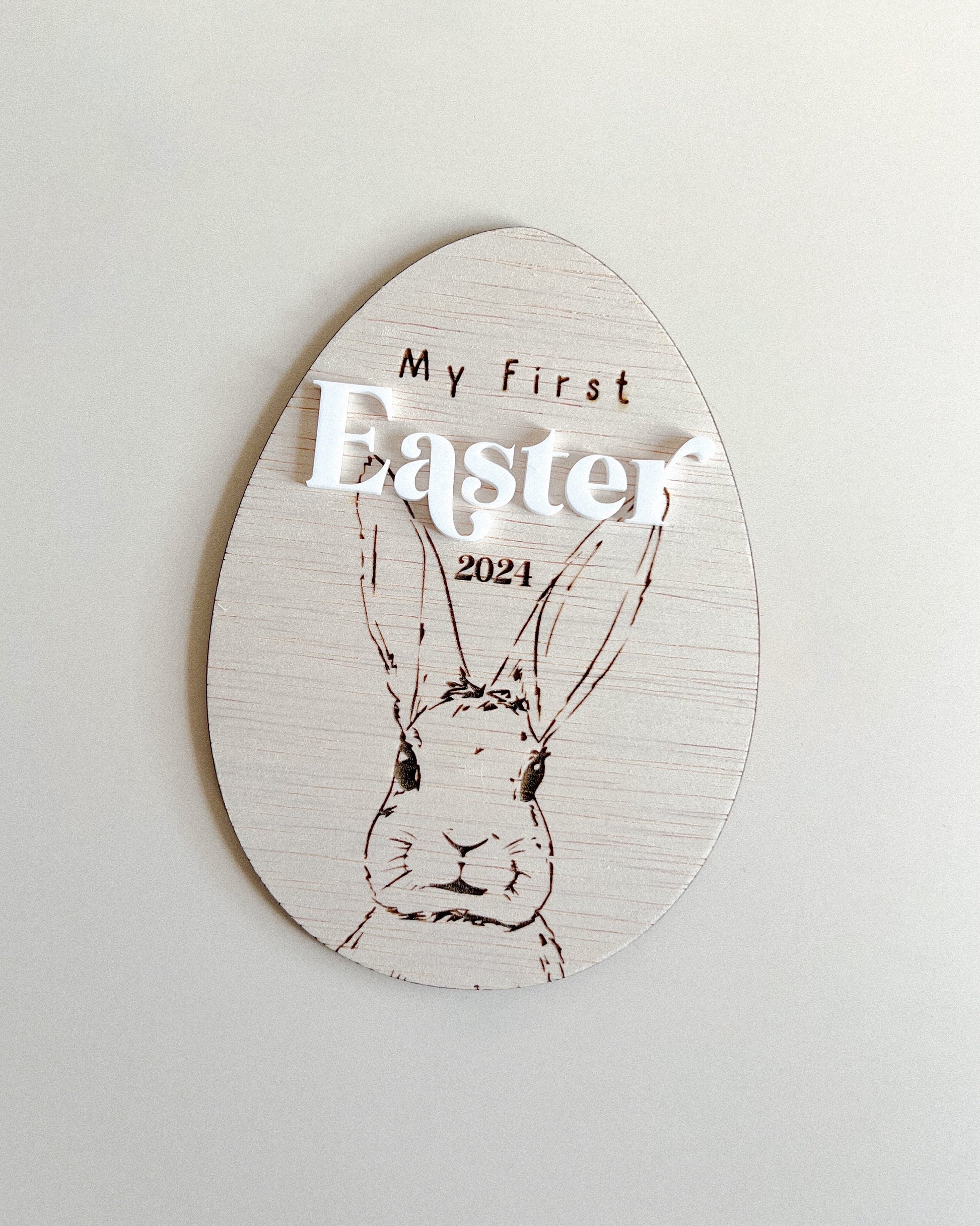 First Easter Plaque 2024 | Custom made