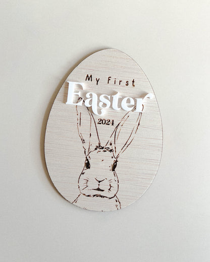 First Easter Plaque 2024 | Custom made