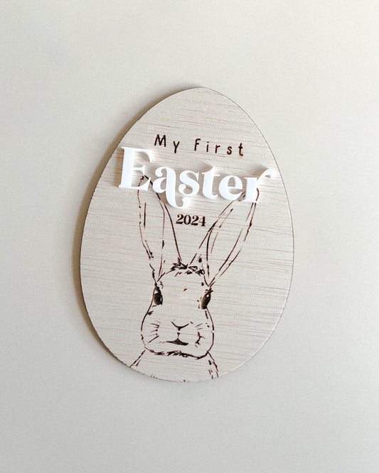 First Easter Plaque 2024 | Custom made
